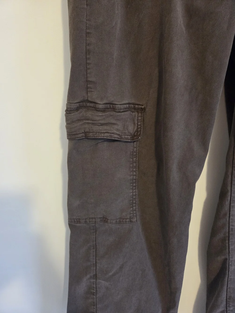 Mavi  Brown Alva High-Rise Straight Cargo Pants - Picture 10 of 13